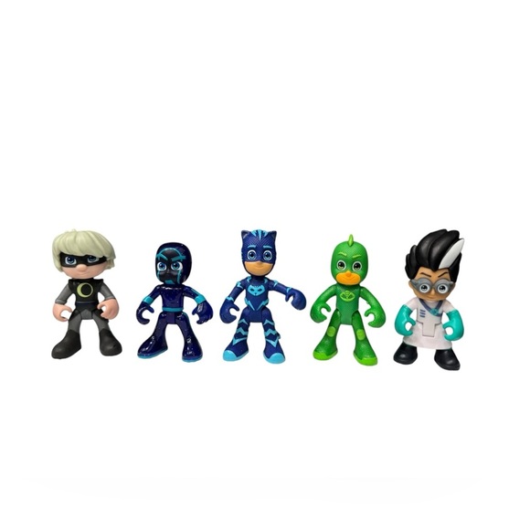 Disney Jr. PJ Masks 3” Action Figures: Catboy, Gecko, Luna Girl, Ninja, Romeo - Picture 1 of 7